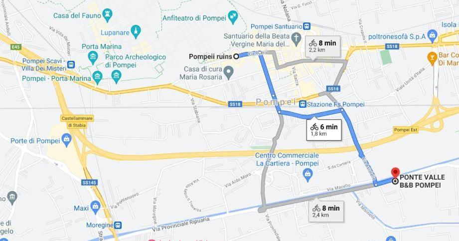 סקפאטי Ponte Valle B&B Pompei מראה חיצוני תמונה